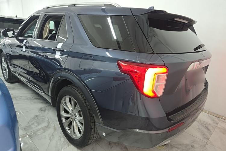 Used Ford Explorer 2020 EcoBoost 285 Four-Wheel Drive Trend Edition 6 Seats Rear Left 45 Deg