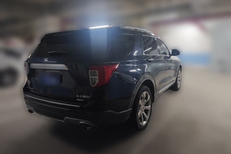Used Ford Explorer 2020 EcoBoost 285 4x4 Platinum Edition 6 Seats Rear Right 45 Deg
