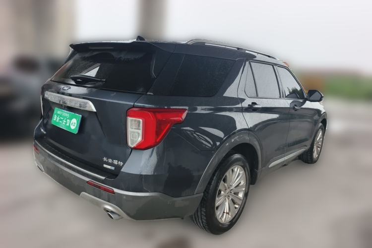 Used Ford Explorer 2020 EcoBoost 285 4x4 Titanium Edition 6 Seats Rear Right 45 Deg