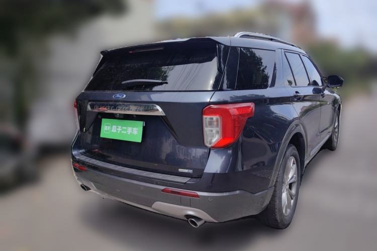 Used Ford Explorer 2020 EcoBoost 285 Four-Wheel Drive Trend Edition 6 Seats Rear Right 45 Deg