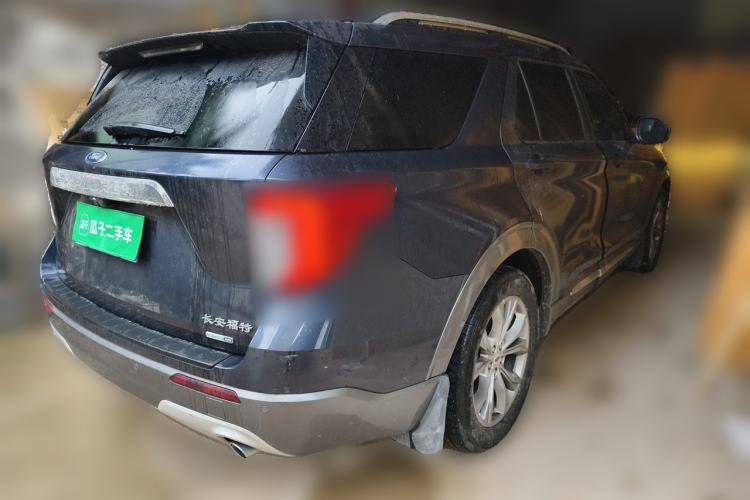 Used Ford Explorer 2020 EcoBoost 285 Rear-Drive Trend Edition 6 Seats Rear Right 45 Deg