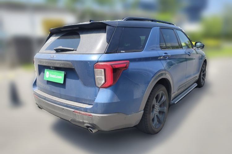 Used Ford Explorer 2020 EcoBoost 285 Four-Wheel Drive Sport Edition ST-LINE 7-Seater Rear Right 45 Deg