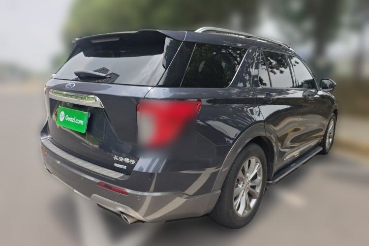 Used Ford Explorer 2020 EcoBoost 285 Rear-Drive Trend Edition 7-Seater Rear Right 45 Deg