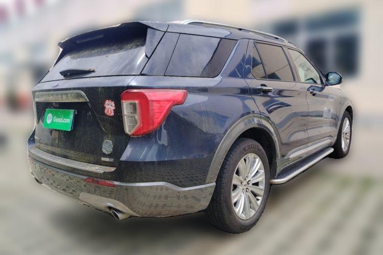 Used Ford Explorer 2020 EcoBoost 285 4x4 Titanium Edition 6 Seats Rear Right 45 Deg