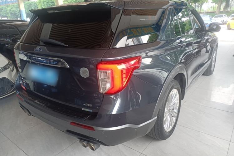 Used Ford Explorer 2020 EcoBoost 285 4x4 Titanium Edition 7-Seater Rear Right 45 Deg