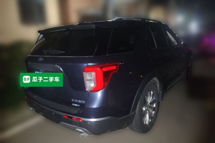 Used Ford Explorer 2020 EcoBoost 285 Rear-Drive Trend Edition 6 Seats Rear Right 45 Deg