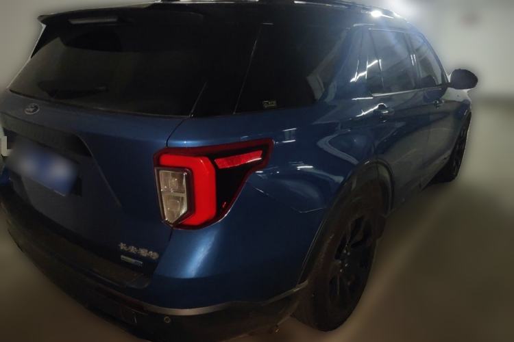 Used Ford Explorer 2020 EcoBoost 285 Four-Wheel Drive Sport Edition ST-LINE 7-Seater Rear Right 45 Deg