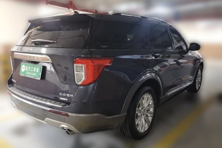 Used Ford Explorer 2020 EcoBoost 285 4x4 Titanium Edition 6 Seats Rear Right 45 Deg