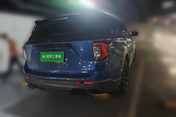 Used Ford Explorer 2020 EcoBoost 285 Four-Wheel Drive Sport Edition ST-LINE 7-Seater Rear Right 45 Deg