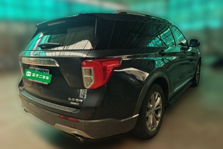 Used Ford Explorer 2020 EcoBoost 285 4x4 Trend Edition 7-Seater Rear Right 45 Deg