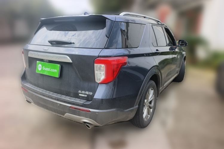 Used Ford Explorer 2020 EcoBoost 285 Four-Wheel Drive Trend Edition 6 Seats Rear Right 45 Deg