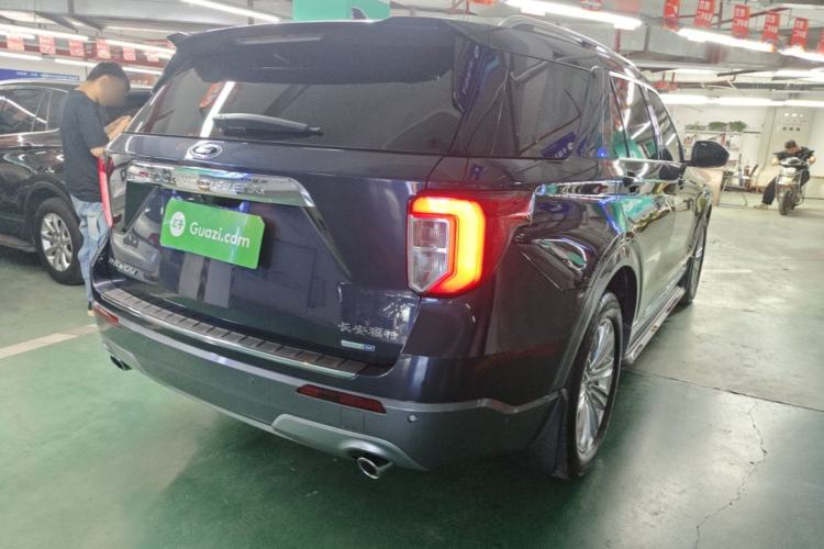 Used Ford Explorer 2020 EcoBoost 285 4x4 Titanium Edition 6 Seats Rear Right 45 Deg