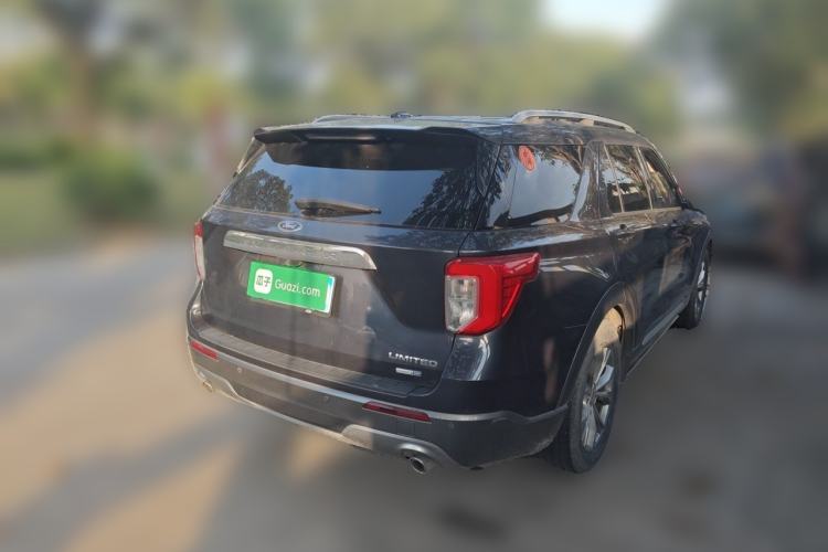 Used Ford Explorer 2020 EcoBoost 285 Rear-Drive Trend Edition 7-Seater Rear Right 45 Deg
