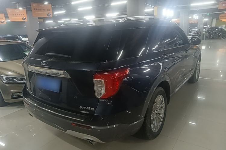 Used Ford Explorer 2020 EcoBoost 285 4x4 Titanium Edition 7-Seater Rear Right 45 Deg