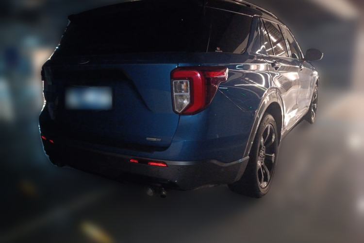 Used Ford Explorer 2020 EcoBoost 285 4x4 Sport Edition ST-LINE 6-Seater Rear Right 45 Deg