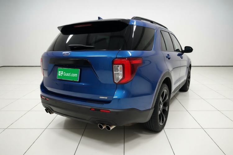 Used Ford Explorer 2020 EcoBoost 285 4x4 Sport Edition ST-LINE 6-Seater Rear Right 45 Deg