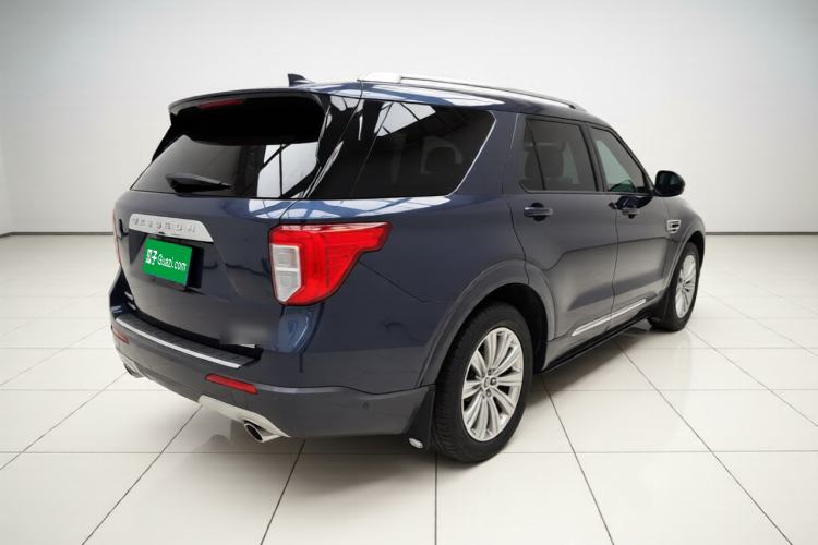 Used Ford Explorer 2020 EcoBoost 285 4x4 Titanium Edition 6 Seats Rear Right 45 Deg