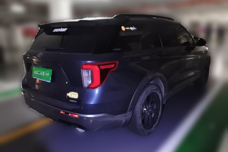 Used Ford Explorer 2020 EcoBoost 285 4x4 Sport Edition ST-LINE 6-Seater Rear Right 45 Deg