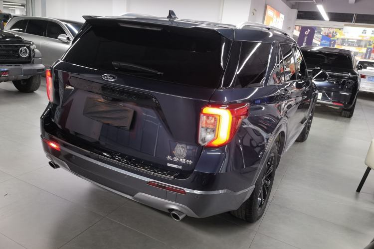 Used Ford Explorer 2020 EcoBoost 285 Four-Wheel Drive Trend Edition 6 Seats Rear Right 45 Deg