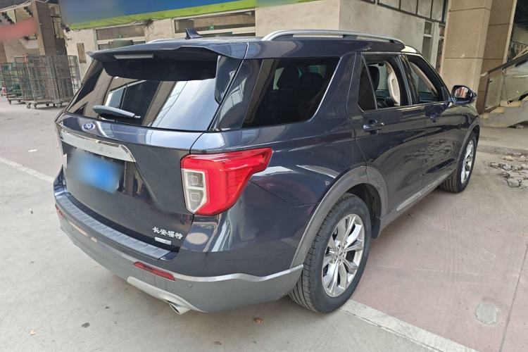 Used Ford Explorer 2020 EcoBoost 285 Rear-Drive Trend Edition 6 Seats Rear Right 45 Deg