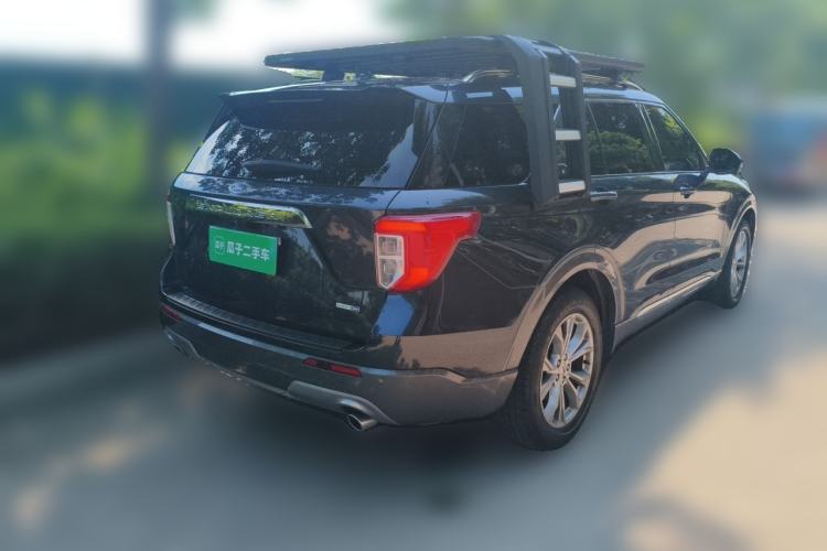 Used Ford Explorer 2020 EcoBoost 285 Four-Wheel Drive Trend Edition 6 Seats Rear Right 45 Deg