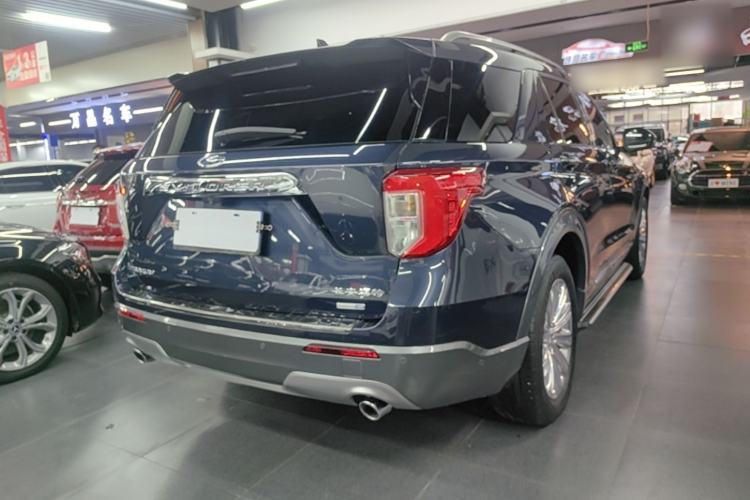 Used Ford Explorer 2020 EcoBoost 285 4x4 Titanium Edition 6 Seats Rear Right 45 Deg