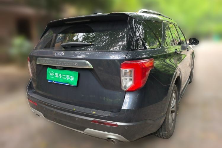 Used Ford Explorer 2020 EcoBoost 285 Four-Wheel Drive Trend Edition 6 Seats Rear Right 45 Deg
