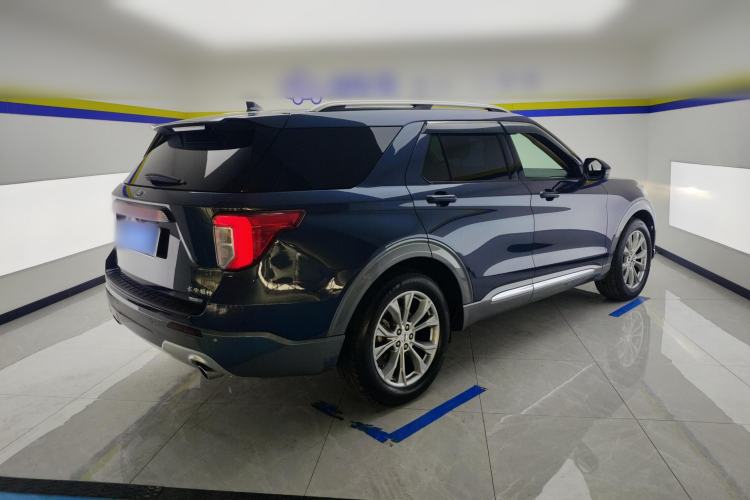 Used Ford Explorer 2020 EcoBoost 285 Rear-Drive Trend Edition 7-Seater Rear Right 45 Deg