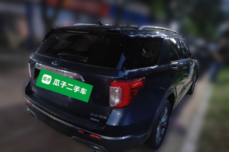 Used Ford Explorer 2020 EcoBoost 285 Four-Wheel Drive Trend Edition 6 Seats Rear Right 45 Deg