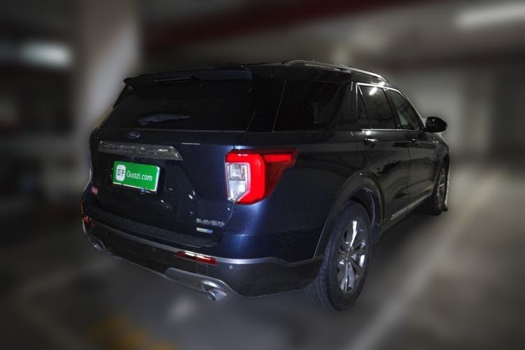 Used Ford Explorer 2020 EcoBoost 285 Four-Wheel Drive Trend Edition 6 Seats Rear Right 45 Deg