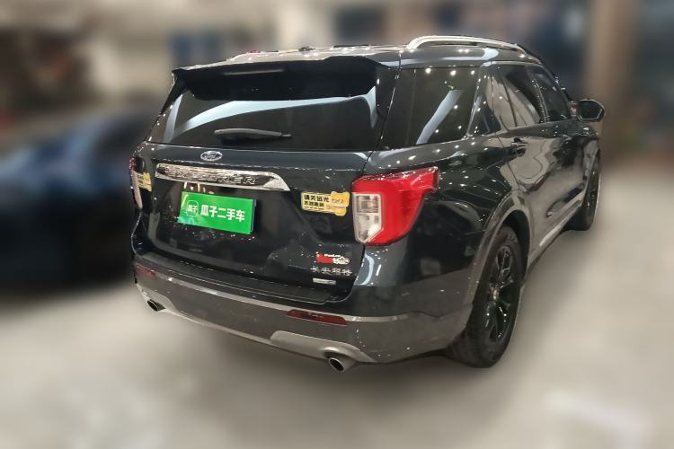 Used Ford Explorer 2020 EcoBoost 285 Rear-Drive Trend Edition 6 Seats Rear Right 45 Deg