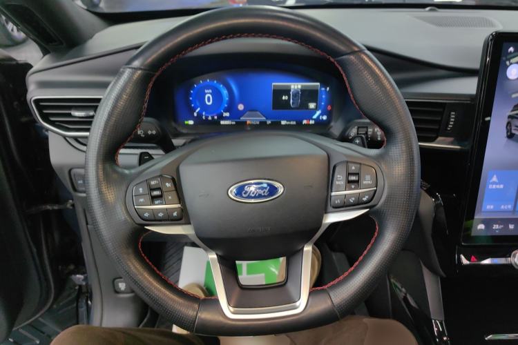 Used Ford Explorer 2020 EcoBoost 285 Four-Wheel Drive Sport Edition ST-LINE 7-Seater Steering Wheel