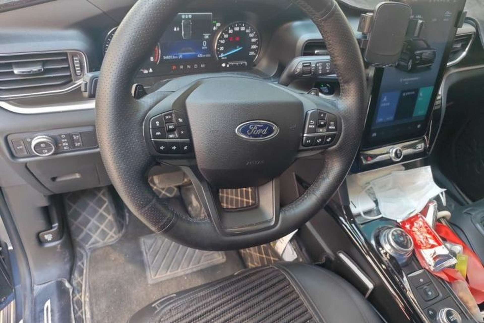 Used Ford Explorer 2020 EcoBoost 285 4x4 Trend Edition 7-Seater Steering Wheel