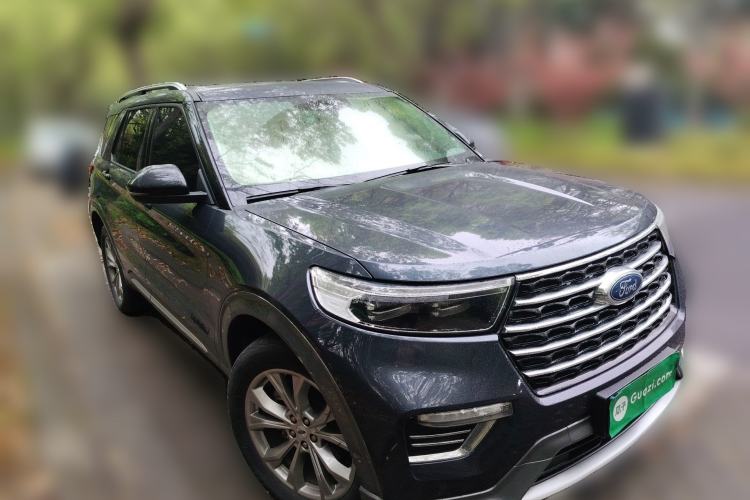 Used Ford Explorer 2020 EcoBoost 285 Four-Wheel Drive Trend Edition 6 Seats Front Right 45 Deg