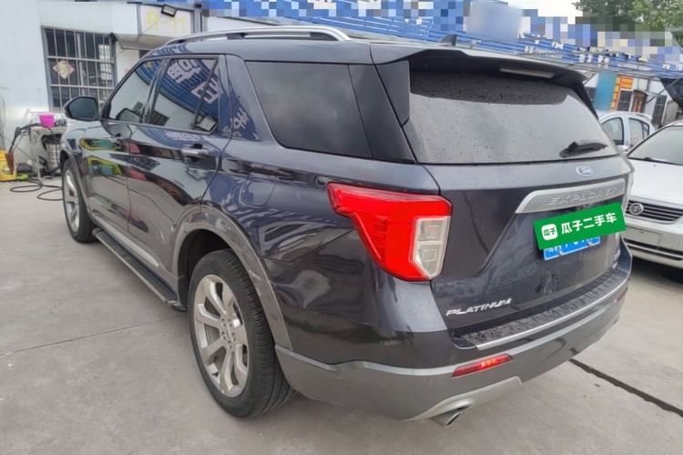 Used Ford Explorer 2020 EcoBoost 285 4x4 Platinum Edition 7-Seater Rear Left 45 Deg
