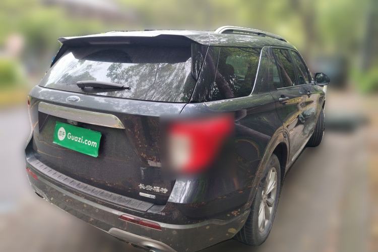 Used Ford Explorer 2020 EcoBoost 285 Four-Wheel Drive Trend Edition 6 Seats Rear Right 45 Deg