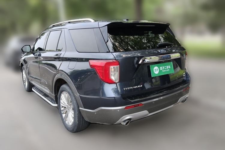 Used Ford Explorer 2020 EcoBoost 285 4x4 Titanium Edition 7-Seater Rear Left 45 Deg