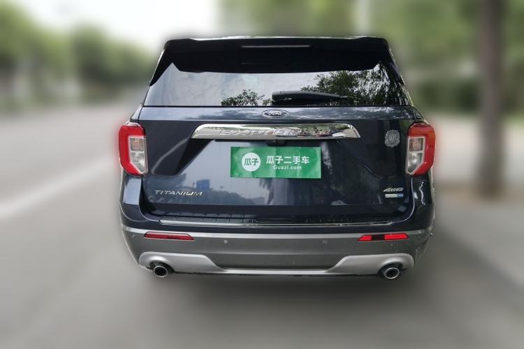 Used Ford Explorer 2020 EcoBoost 285 4x4 Titanium Edition 7-Seater Rear