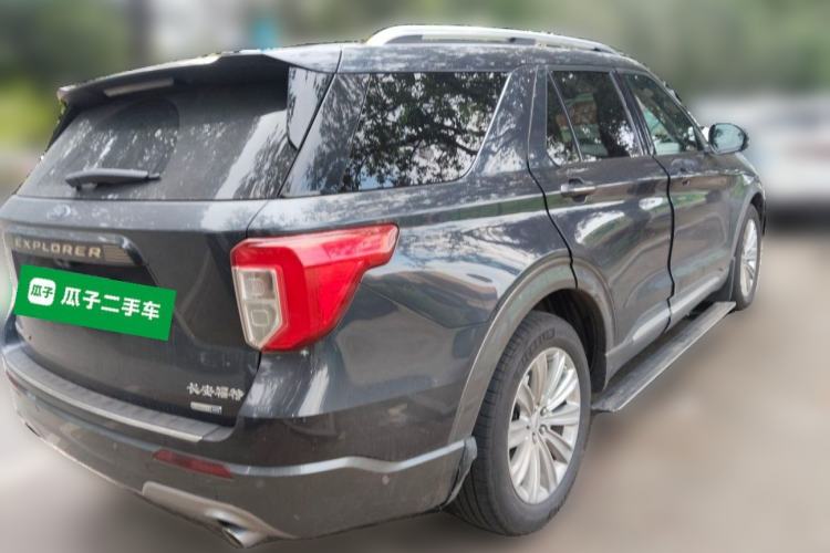 Used Ford Explorer 2020 EcoBoost 285 4x4 Titanium Edition 6 Seats Rear Right 45 Deg