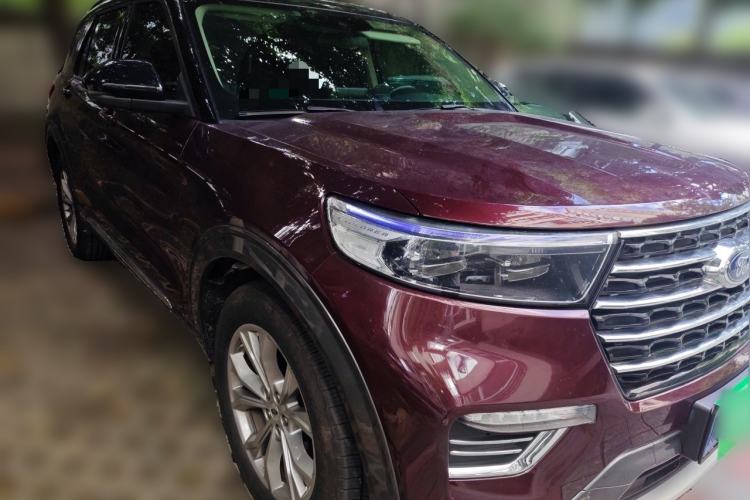 Used Ford Explorer 2020 EcoBoost 285 Four-Wheel Drive Trend Edition 6 Seats Front Right 45 Deg