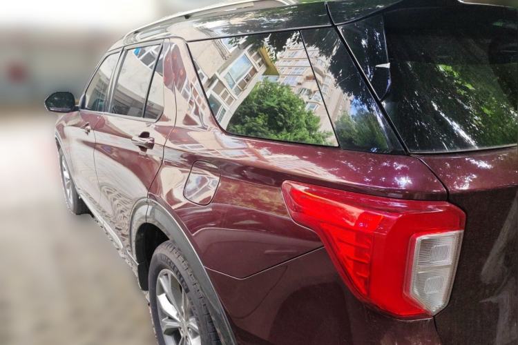 Used Ford Explorer 2020 EcoBoost 285 Four-Wheel Drive Trend Edition 6 Seats Rear Left 45 Deg
