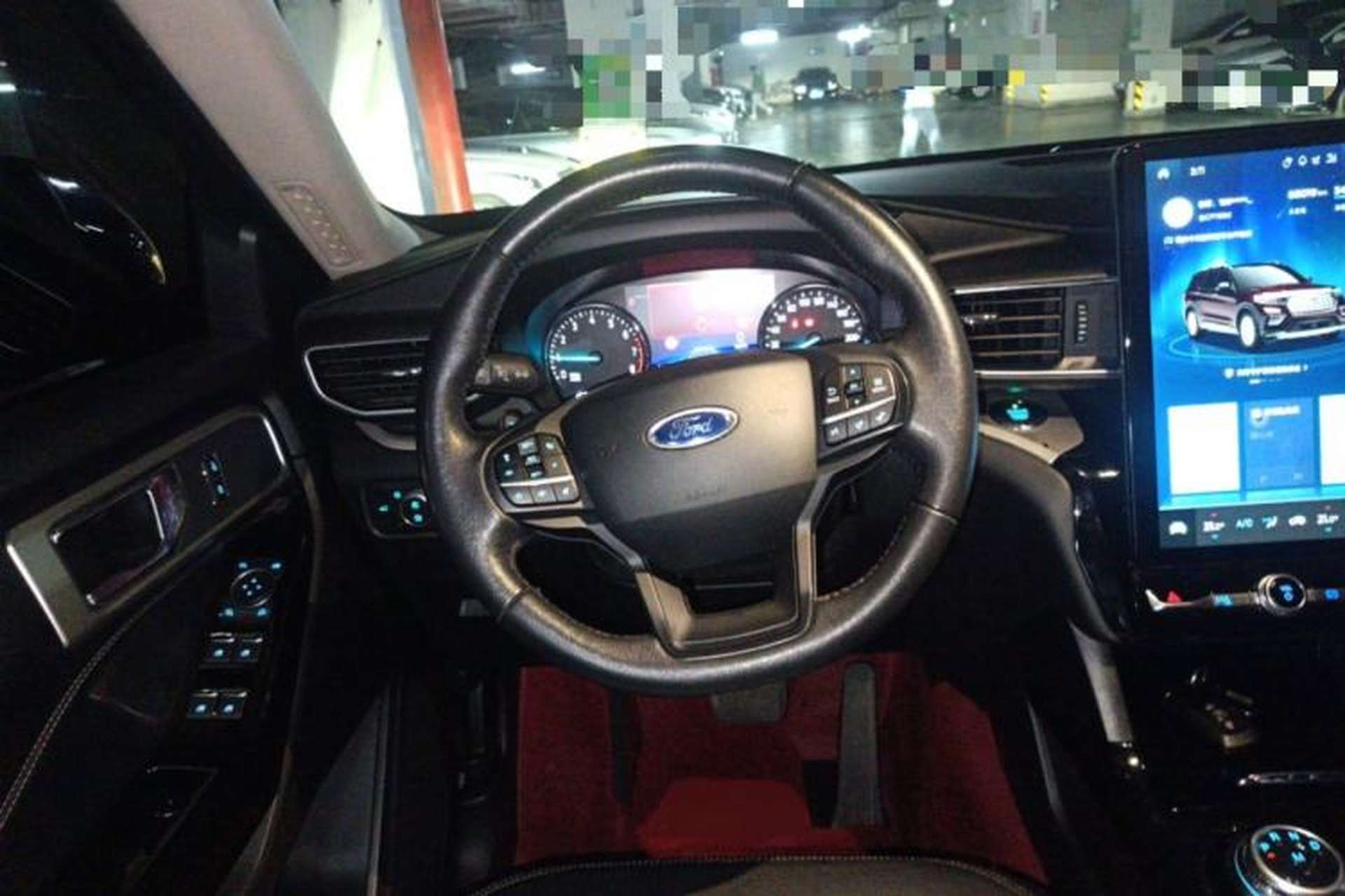 Used Ford Explorer 2020 EcoBoost 285 Four-Wheel Drive Trend Edition 6 Seats Steering Wheel