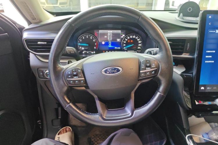 Used Ford Explorer 2020 EcoBoost 285 Four-Wheel Drive Trend Edition 6 Seats Steering Wheel