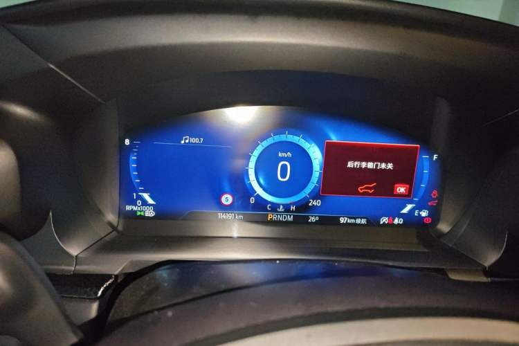 Used Ford Explorer 2020 EcoBoost 285 4x4 Sport Edition ST-LINE 6-Seater Instrument Cluster