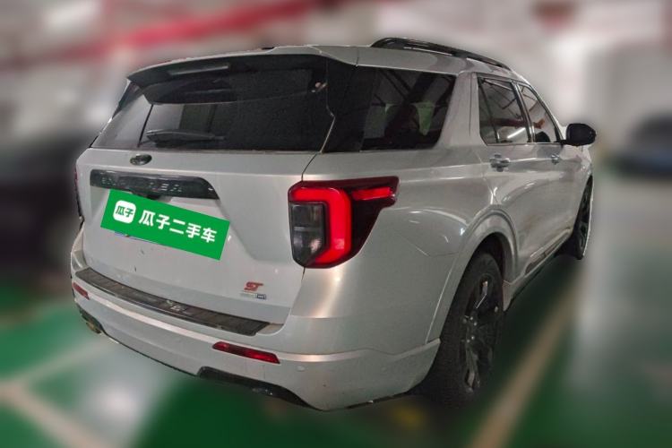 Used Ford Explorer 2020 EcoBoost 285 4x4 Sport Edition ST-LINE 6-Seater Rear Right 45 Deg