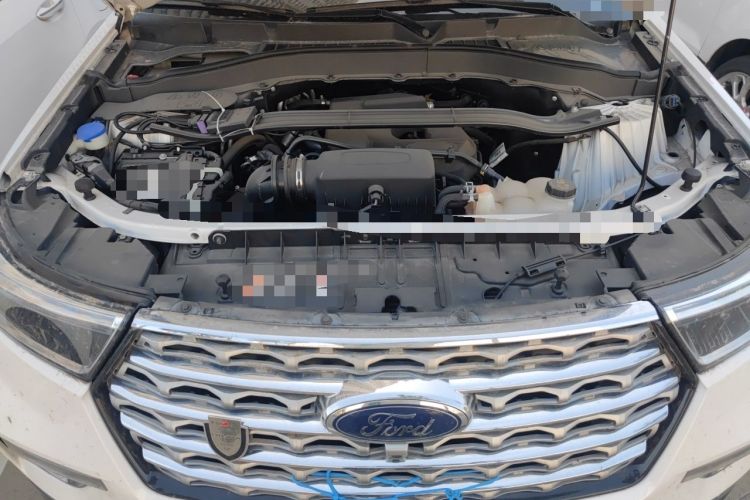 Used Ford Explorer 2020 EcoBoost 285 4x4 Titanium Edition 6 Seats Engine Bay