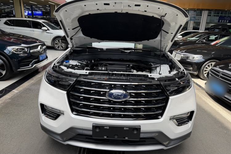Used Ford Explorer 2020 EcoBoost 285 Four-Wheel Drive Trend Edition 6 Seats Engine Bay