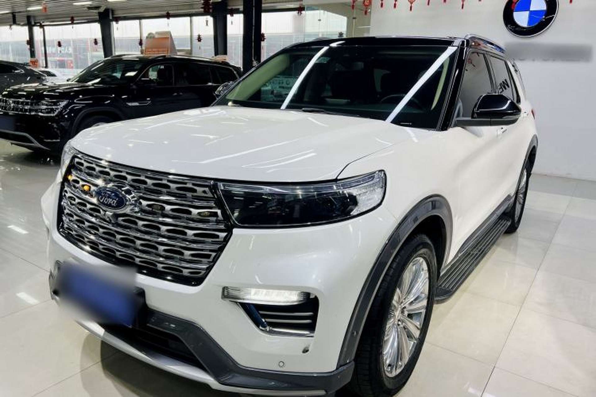 Used Ford Explorer 2020 EcoBoost 285 4x4 Titanium Edition 7-Seater Front Left 45 Deg