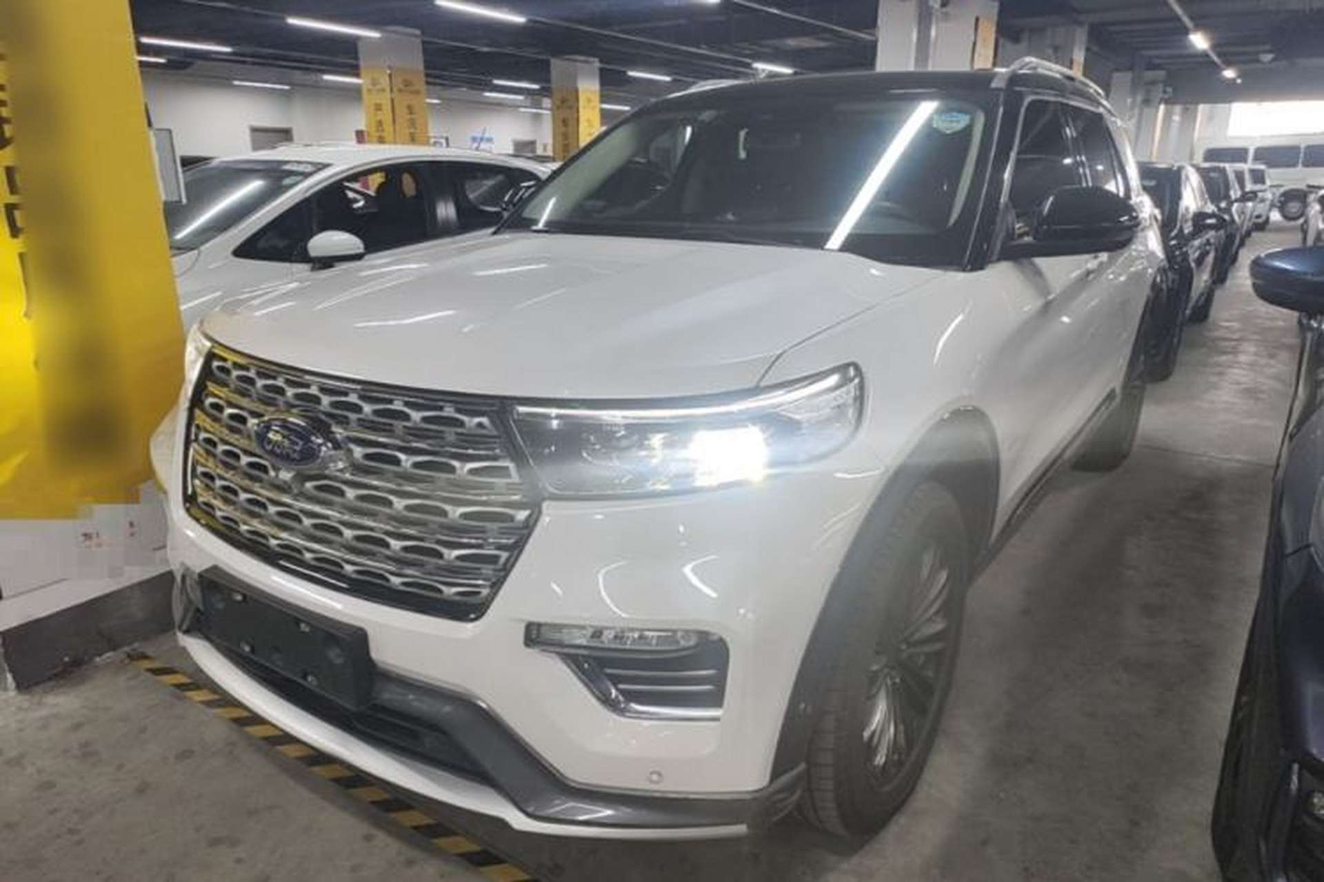 Used Ford Explorer 2020 EcoBoost 285 4x4 Titanium Edition 7-Seater Front Left 45 Deg