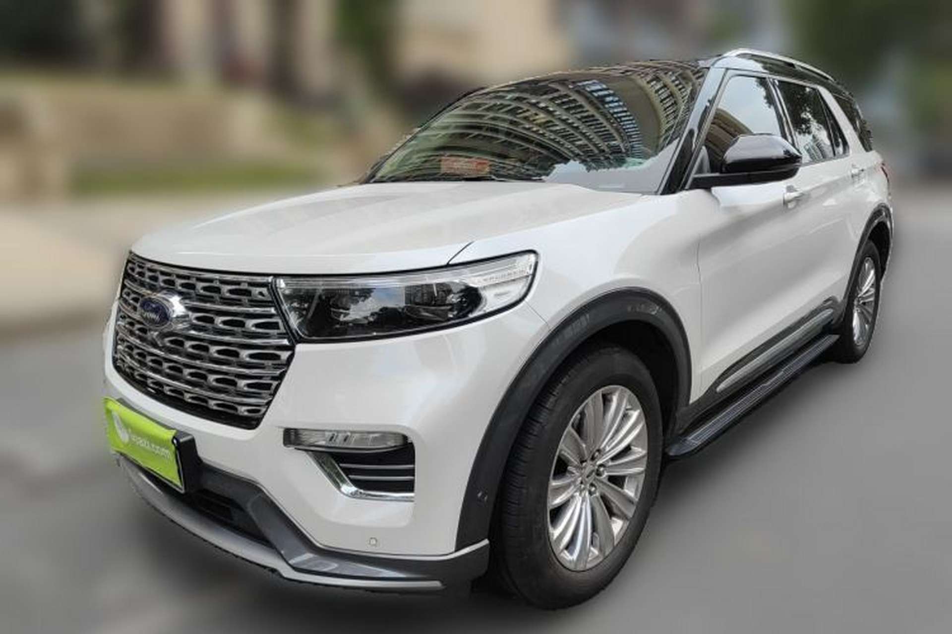 Used Ford Explorer 2020 EcoBoost 285 4x4 Titanium Edition 6 Seats Front Left 45 Deg